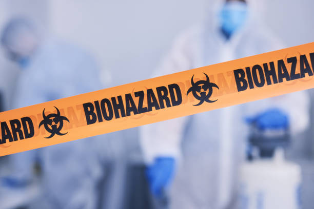 Professional Biohazard Cleanup technician working in Chatsworth, NJ